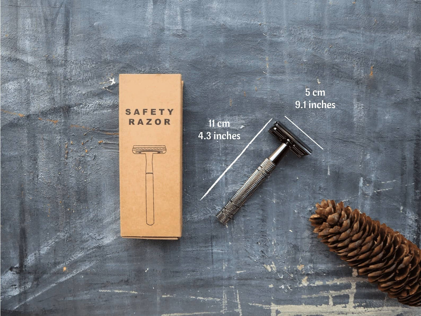 Plantish - Safety Razor Blade & Stand