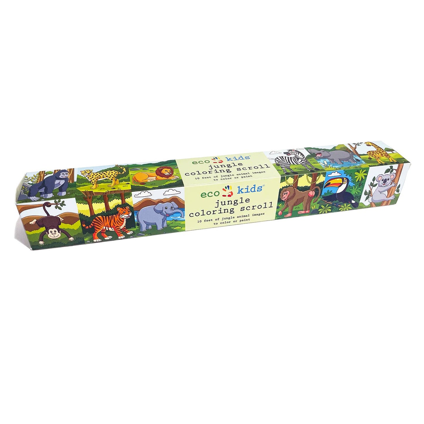 coloring scroll - jungle