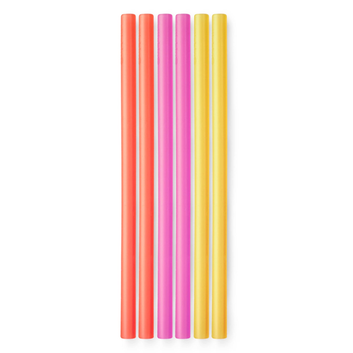 GoSili - Standard Size 8" Straw - Pack of 6
