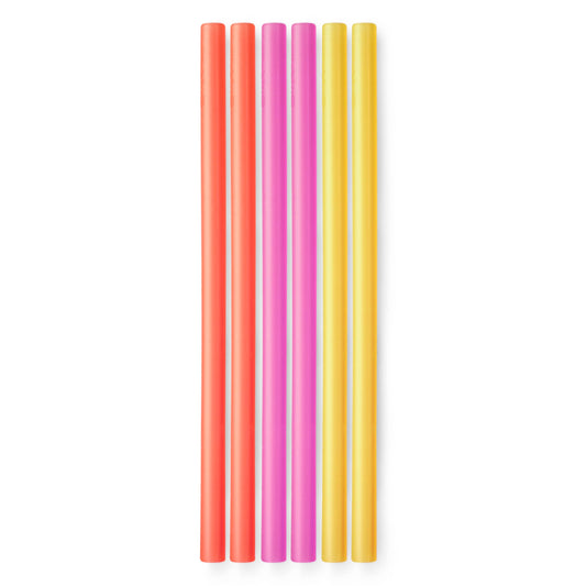 GoSili - Standard Size 8" Straw - Pack of 6