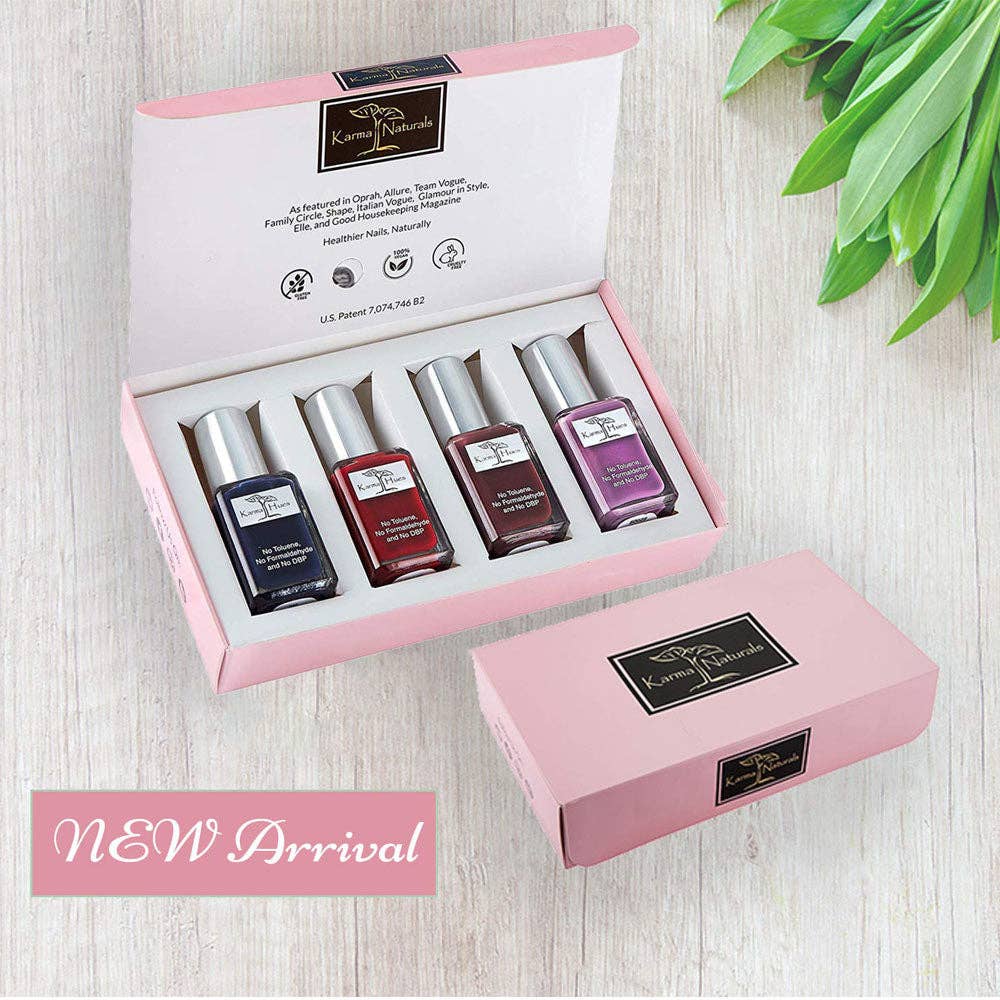 Karma Organic spa - Fall Favorites Nail Polish Set