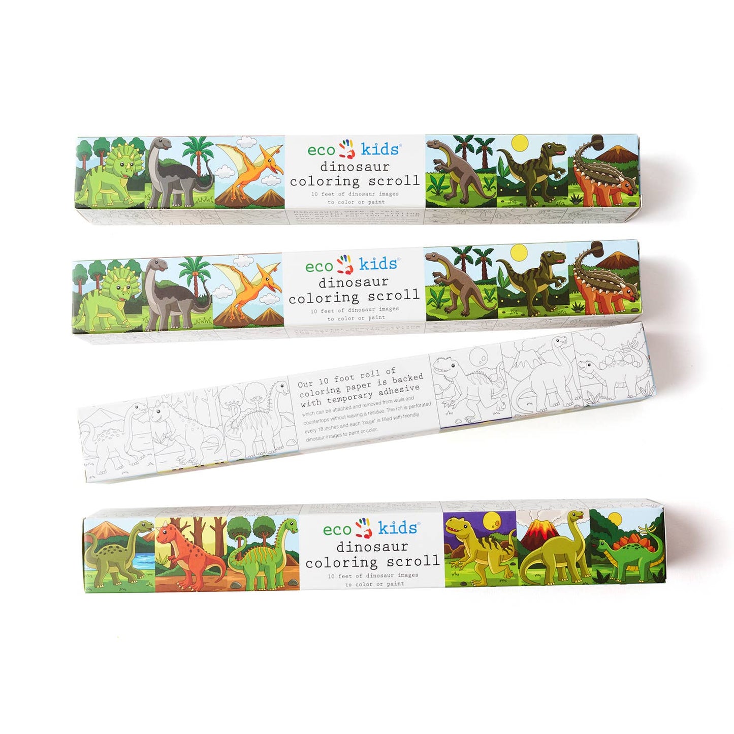 coloring scroll - dinosaur