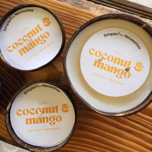 Simple Bare Necessities - Coconut Candles | Summer Collection