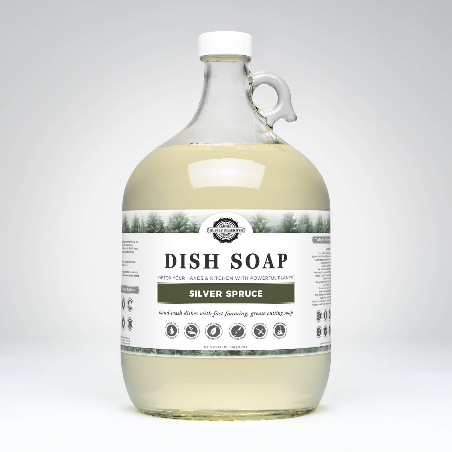 Rustic Strength - REFILL Dish Soap - Winter Scents OZ