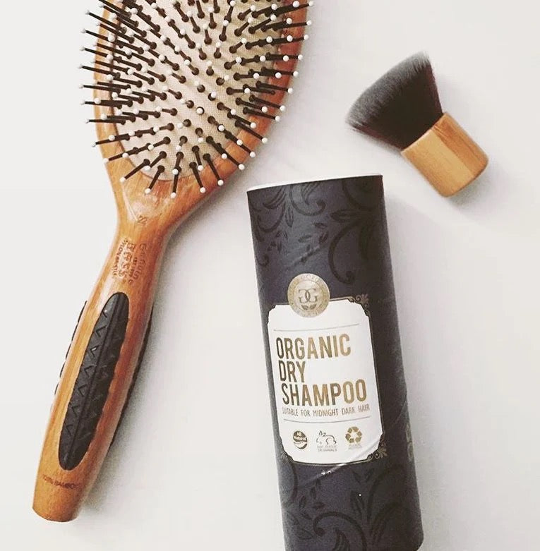 Green and Gorgeous Organics - Organic Natural Dry Shampoo Powder for DARK HAIR, 4 oz