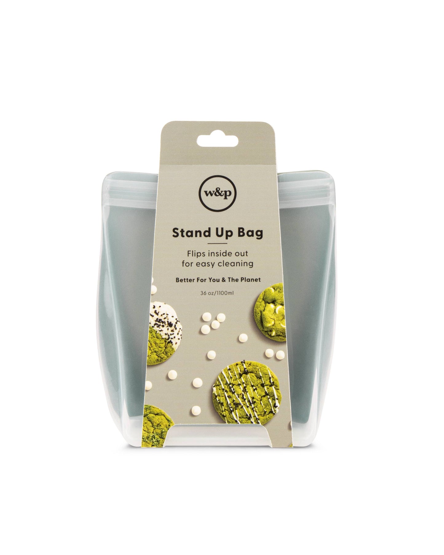 W&P - Reusable Silicone Bags - Stand Up