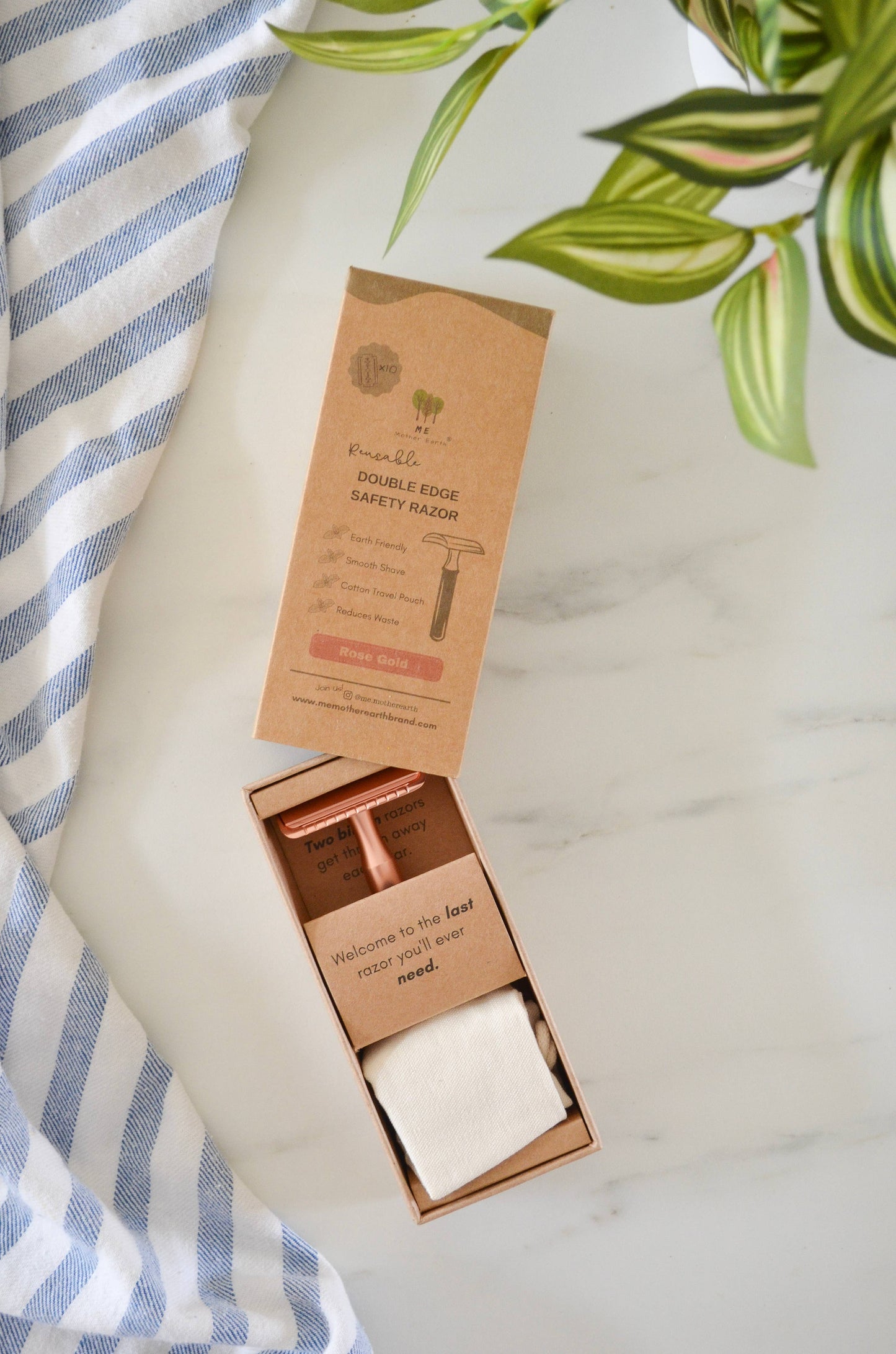Me Mother Earth - Reusable Double Edge Safety Razor