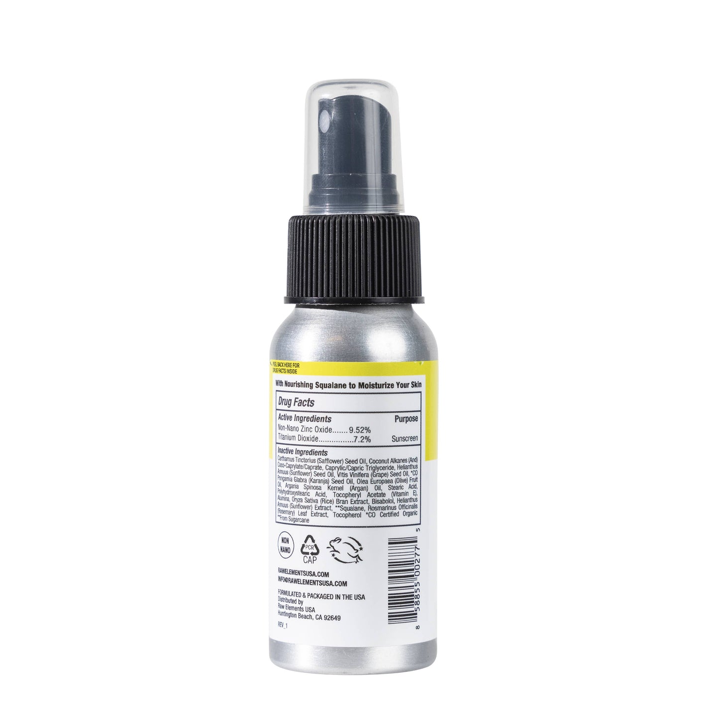 Raw Elements - Raw Elements SPF 50 Spray 2oz