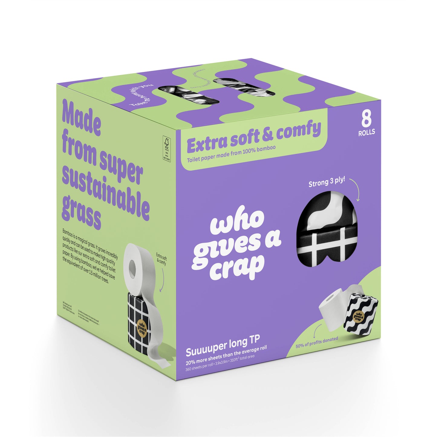 Who Gives a Crap - Bamboo Toilet Paper PACK