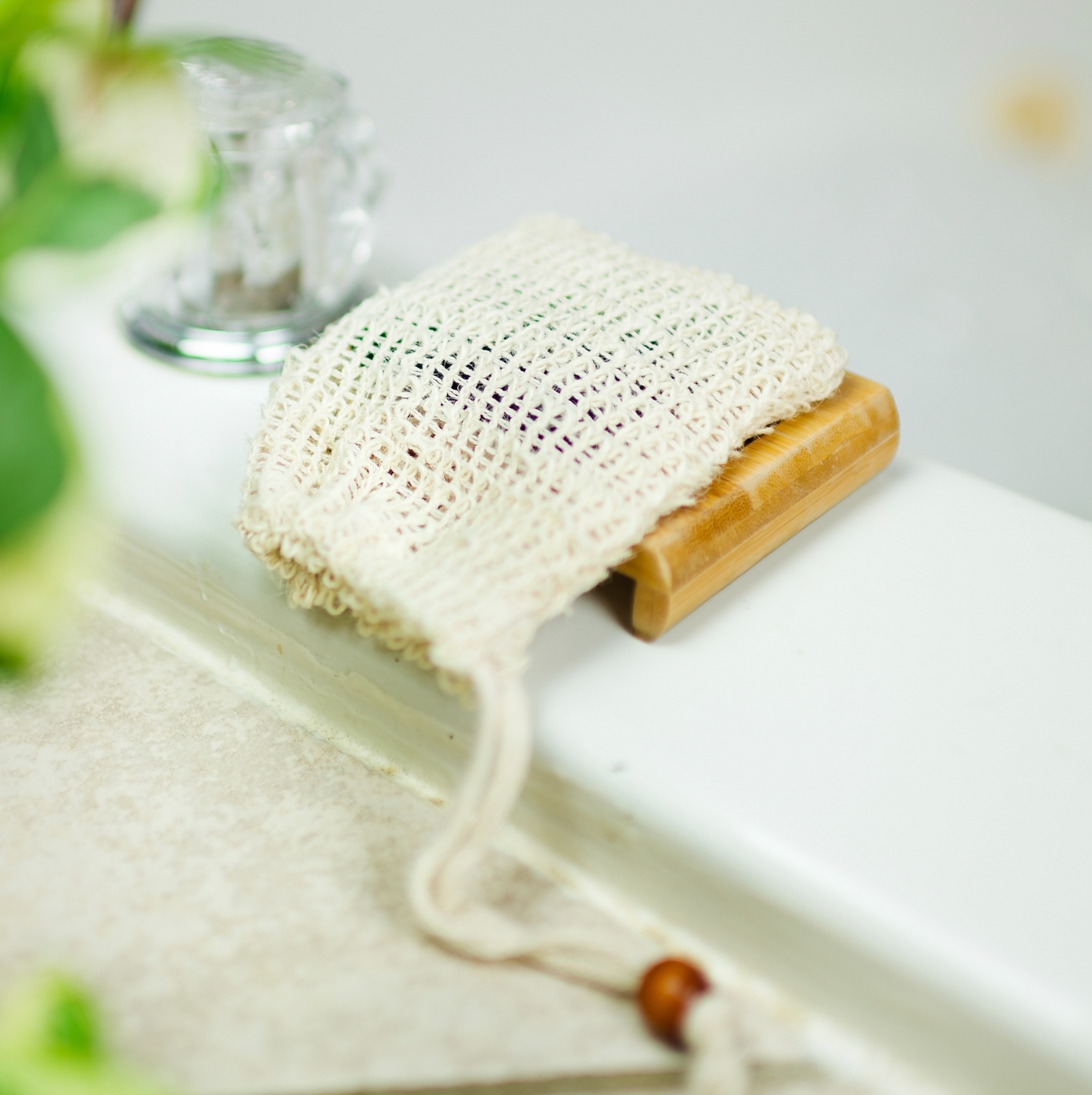 Bamboo Switch - Compostable Sisal Soap Bag