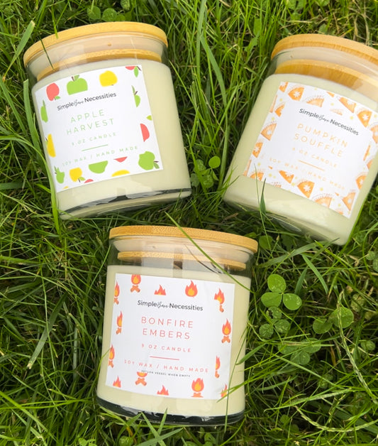Simple Bare Necessities - Soy Candle | FALL + WINTER Collection