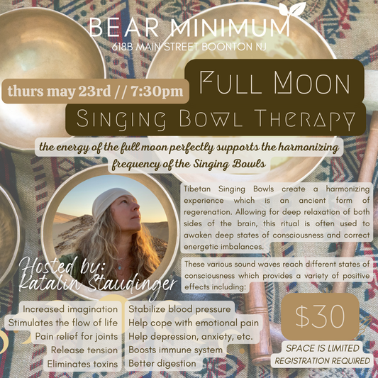 5/23 - Full Moon Singing Bowls