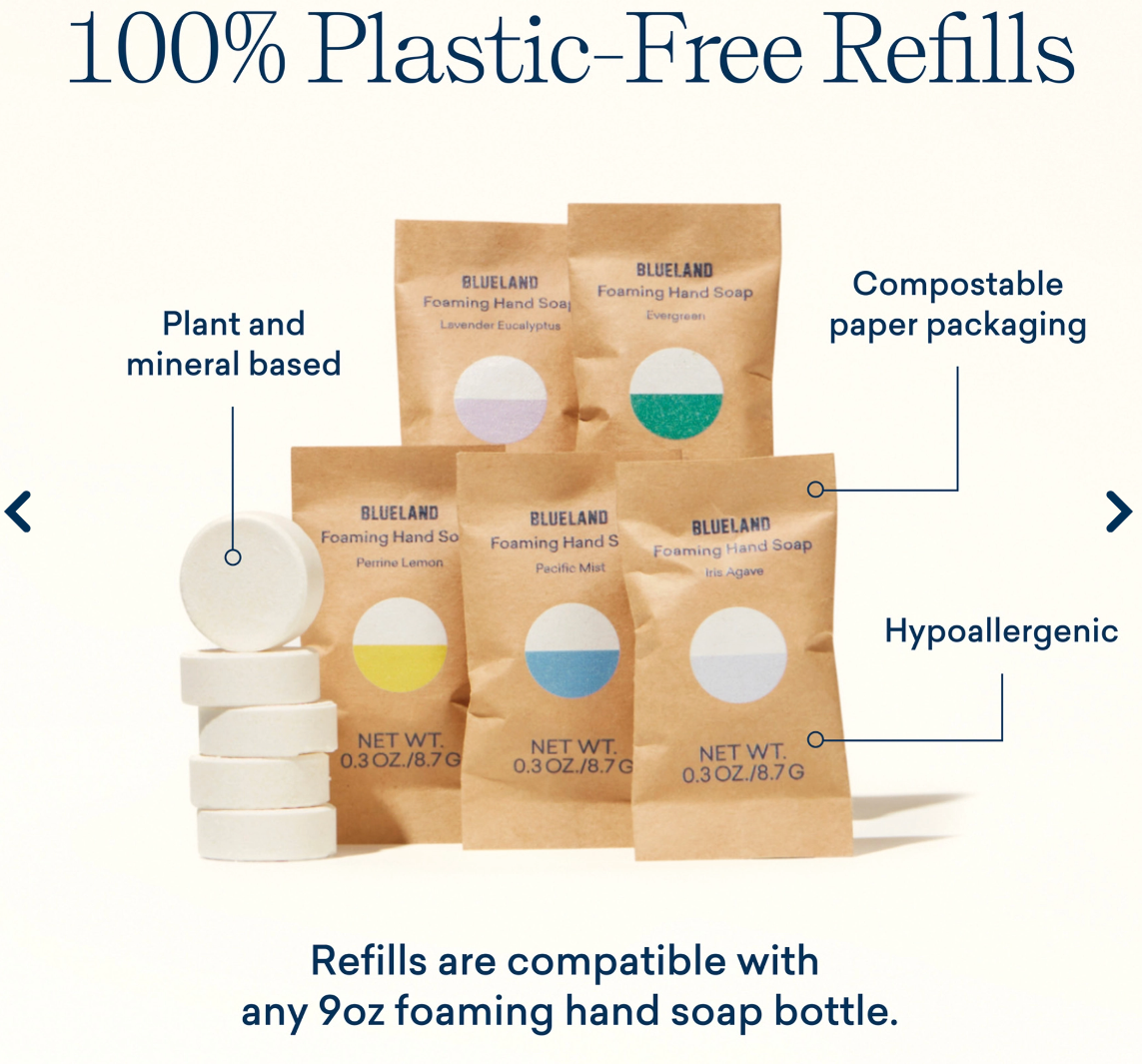 Blueland Foaming Hand Soap Refill - 3PK