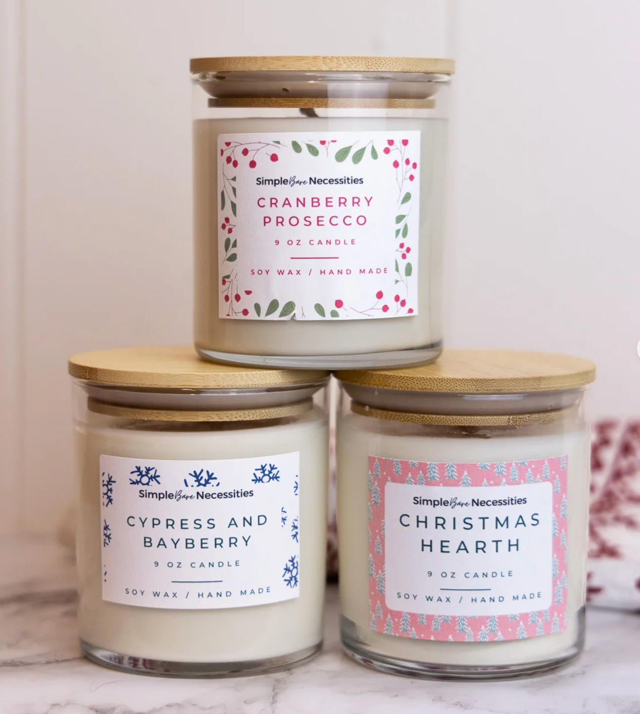 Simple Bare Necessities - Soy Candle | FALL + WINTER Collection