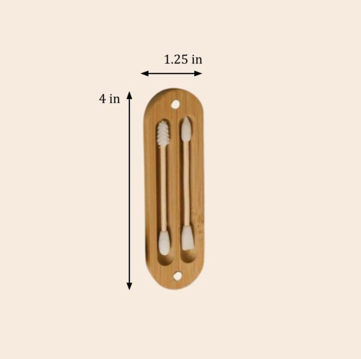 Bamboo Switch - Reusable Bamboo Ear Buds in Case