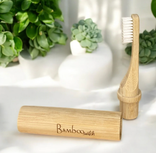 Bamboo Switch - Compostable Bamboo Travel Toothbrush