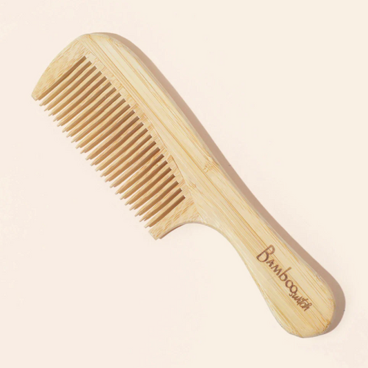Bamboo Switch - Bamboo Handled Comb with Pointed Tips