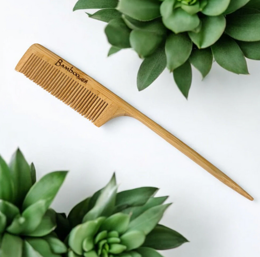 Bamboo Switch - Bamboo Styling Comb with Rat Tail