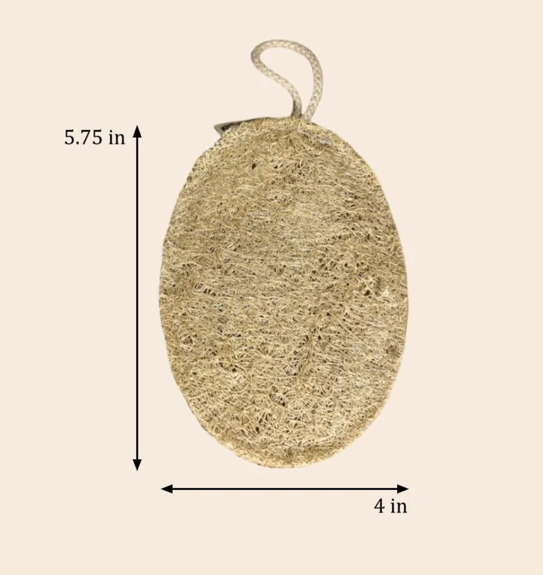 Bamboo Switch - Large Exfoliating Loofah | Oval