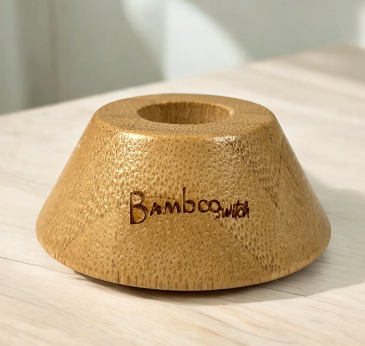Bamboo Switch - Bamboo Toothbrush Stand