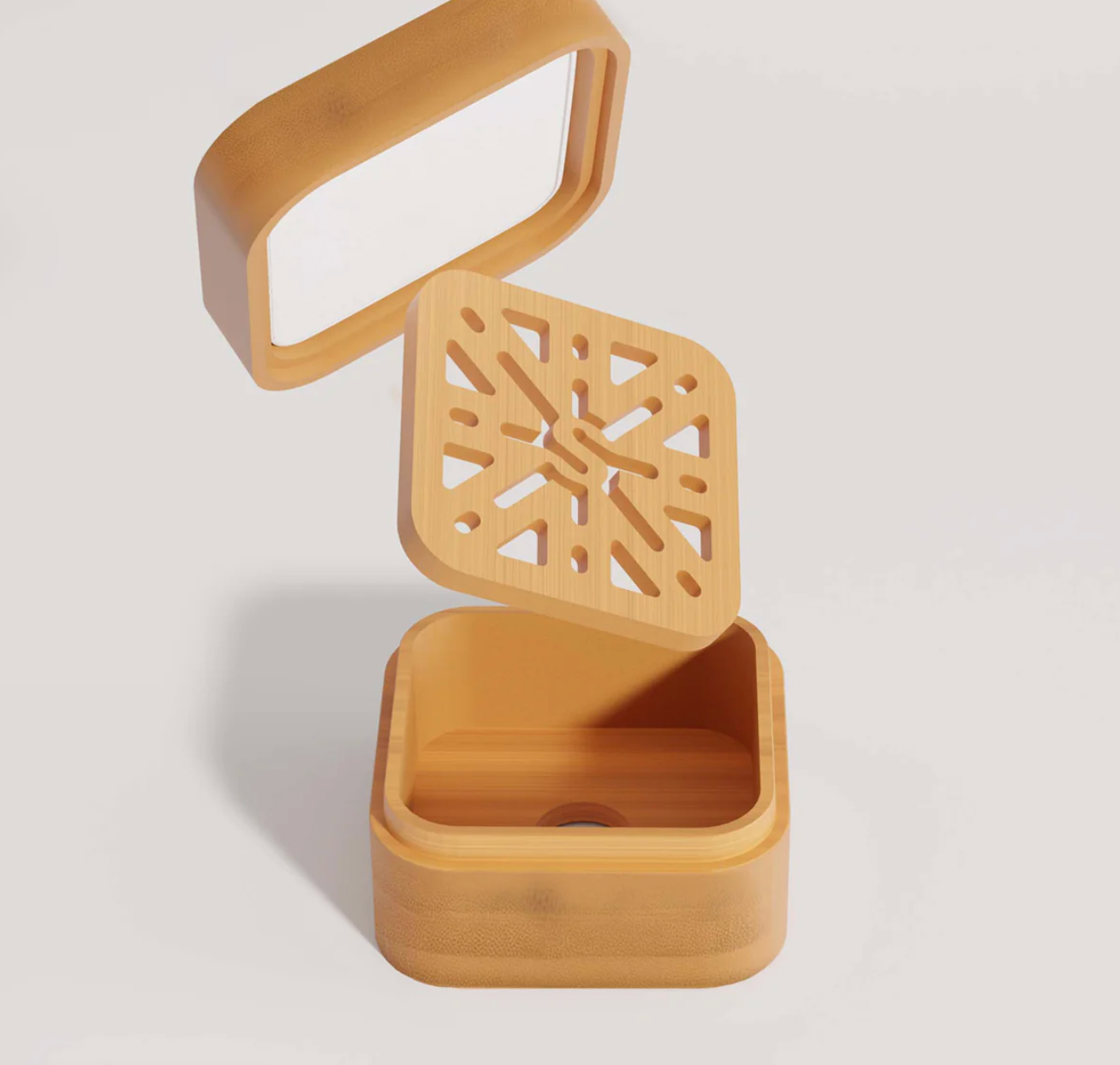 Dip Full Size Bamboo Travel Case, Shampoo or Conditioner