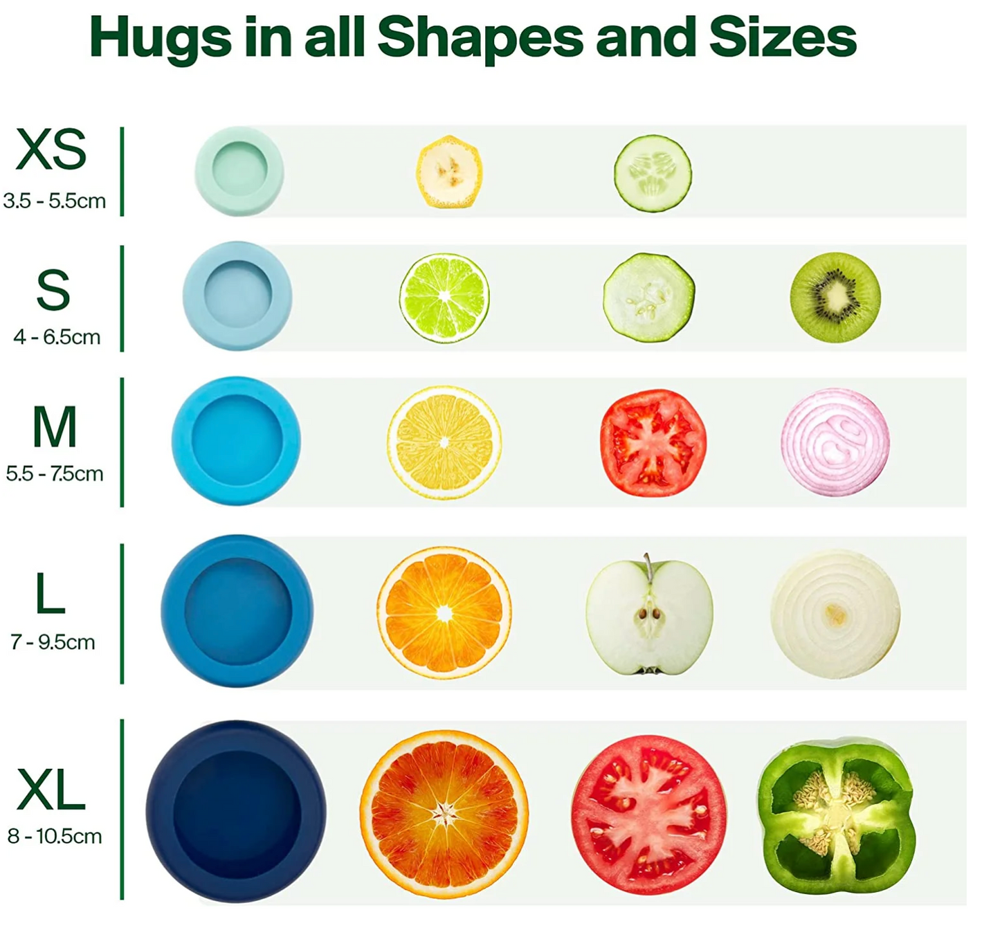 Food Huggers - Food Huggers - Set of 5