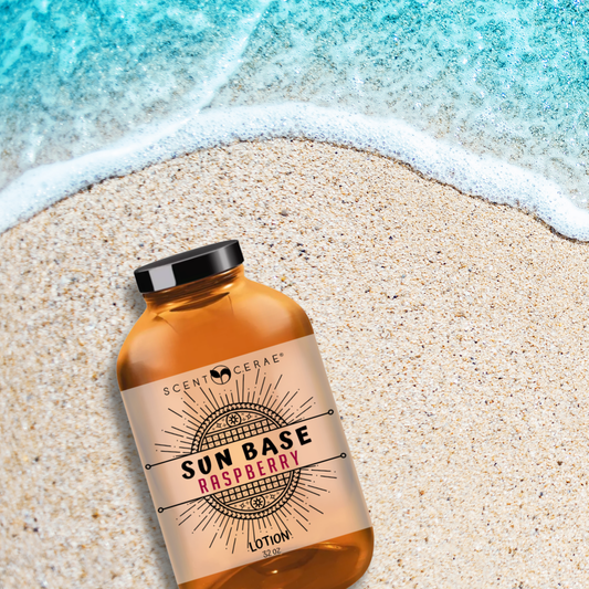 Scentcerae - Sun Base Raspberry Zinc Moisturizer REFILL OZ