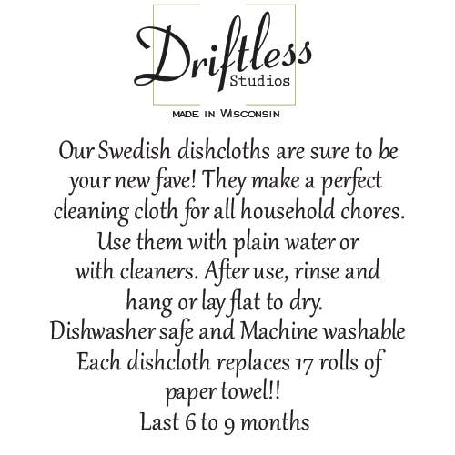Driftless Studios - Swedish Dishcloth