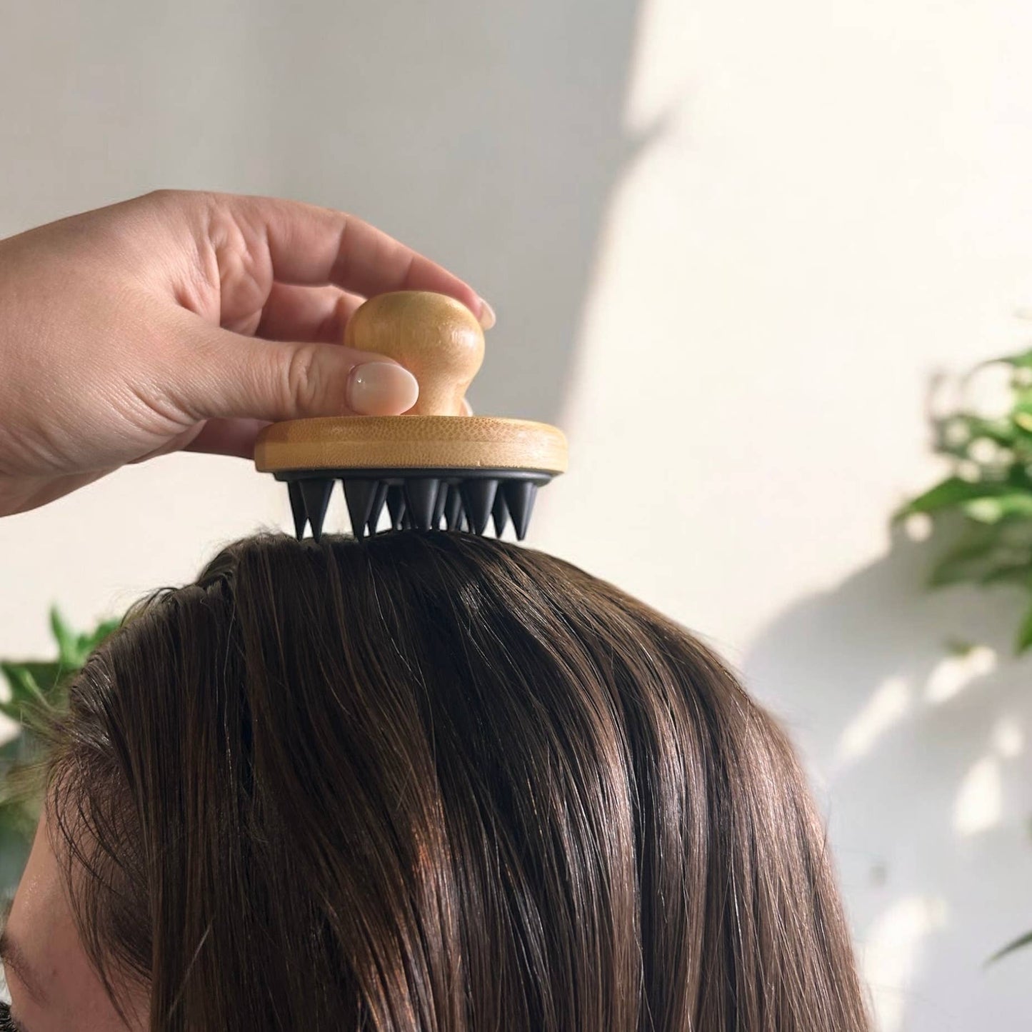 Bamboo Switch - Bamboo and Silicone Scalp and Body Massager