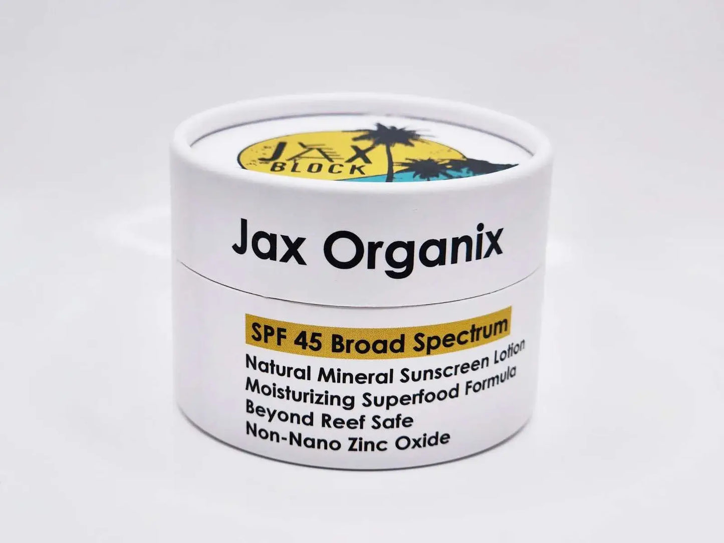 Jax Organix - Natural Mineral Sunscreen Lotion Tub