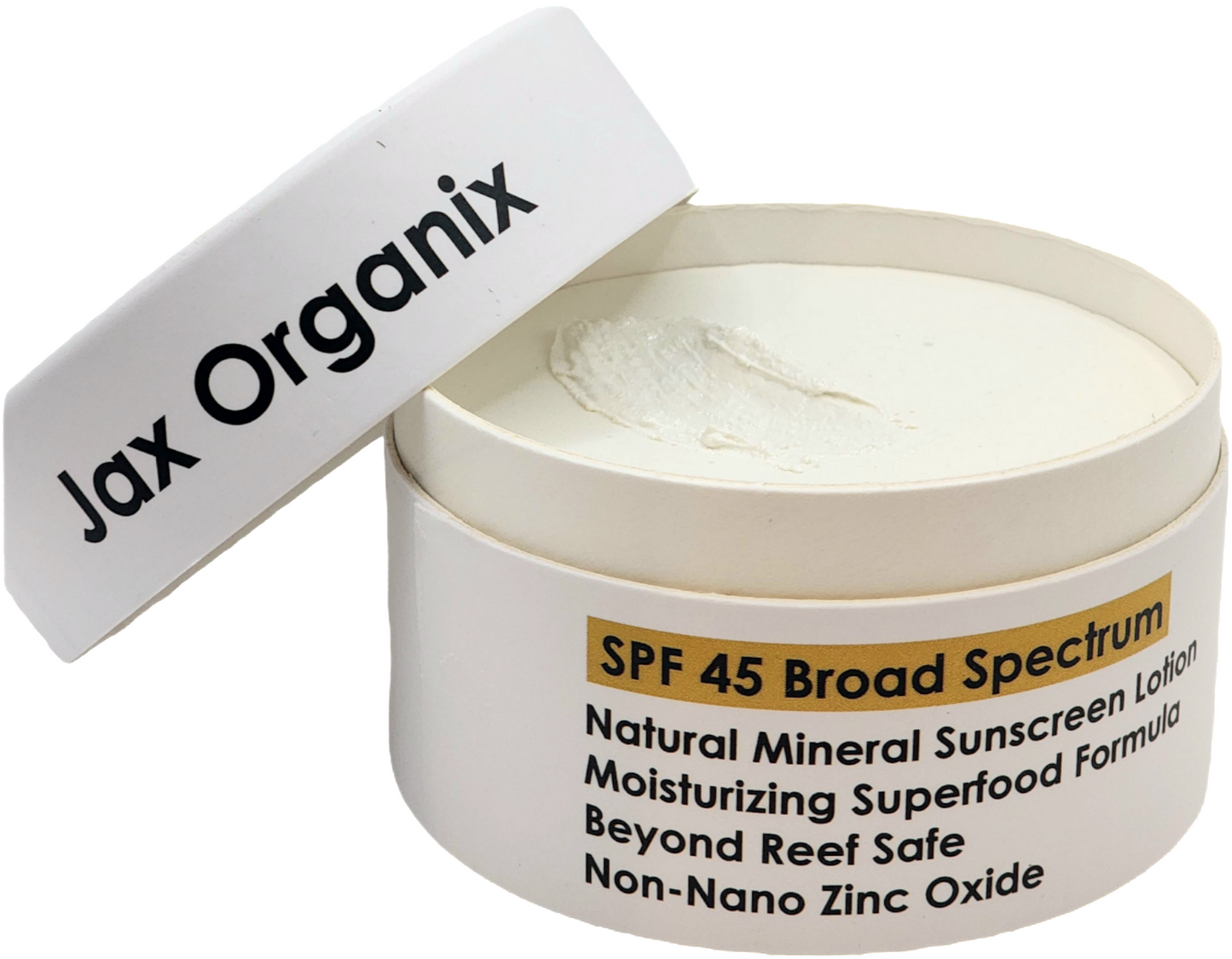 Jax Organix - Natural Mineral Sunscreen Lotion Tub