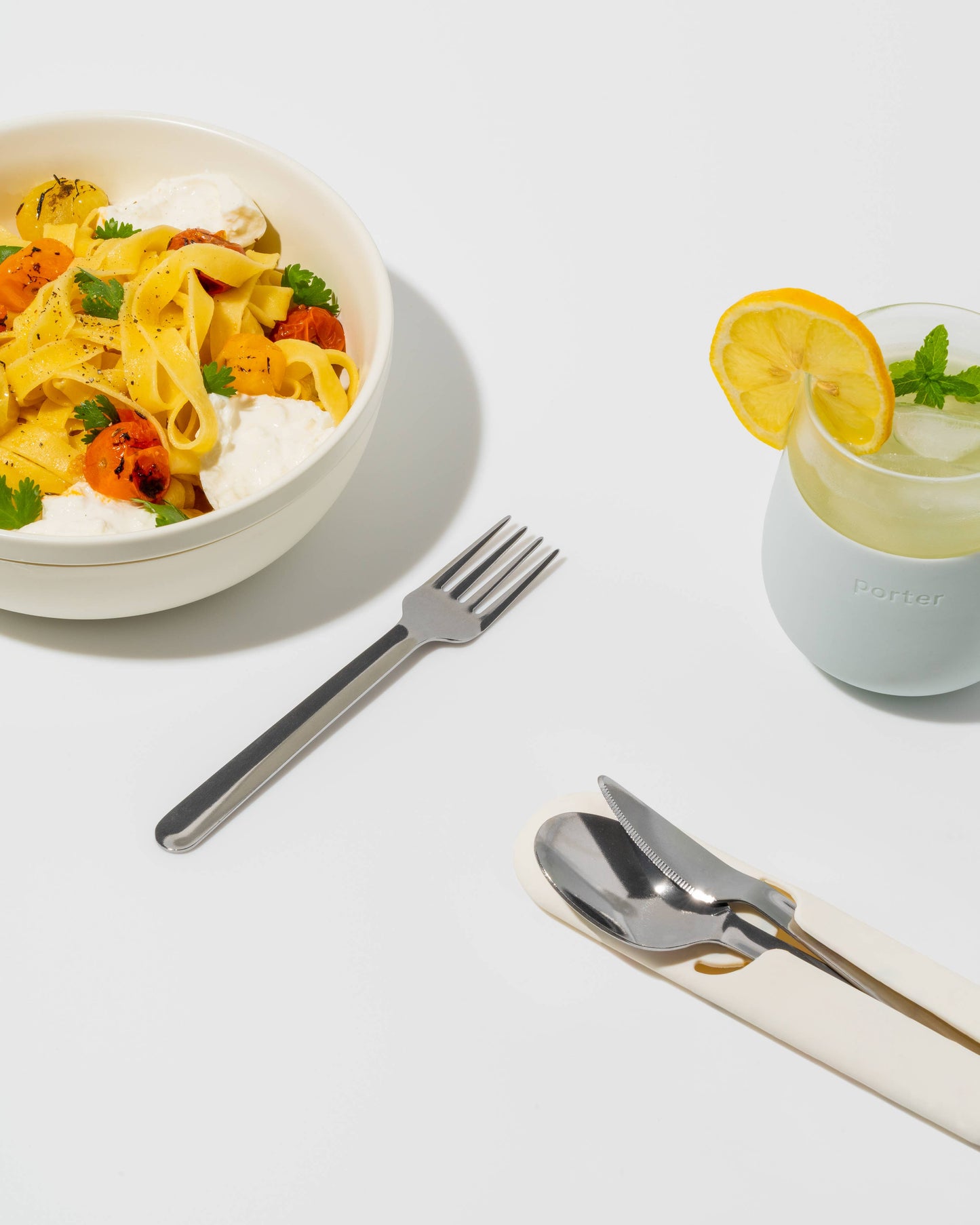 W&P - Stainless Steel Utensil Set in Silicone Carry Case