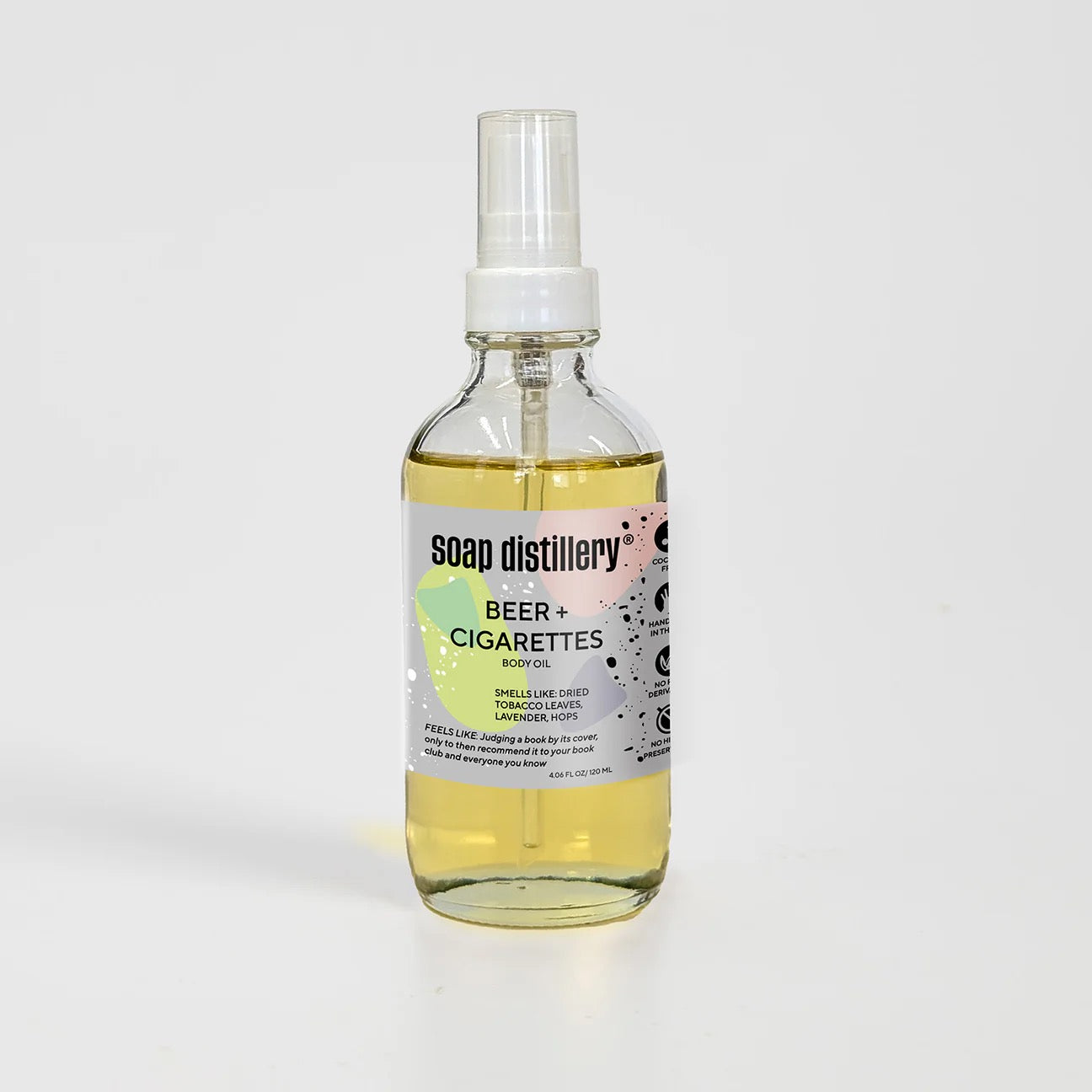 Soap Distillery - Beer + Cigarettes Botanical Body Oil