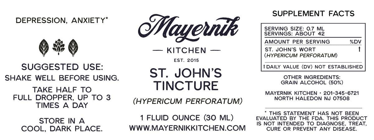 St. John’s Wort Tincture