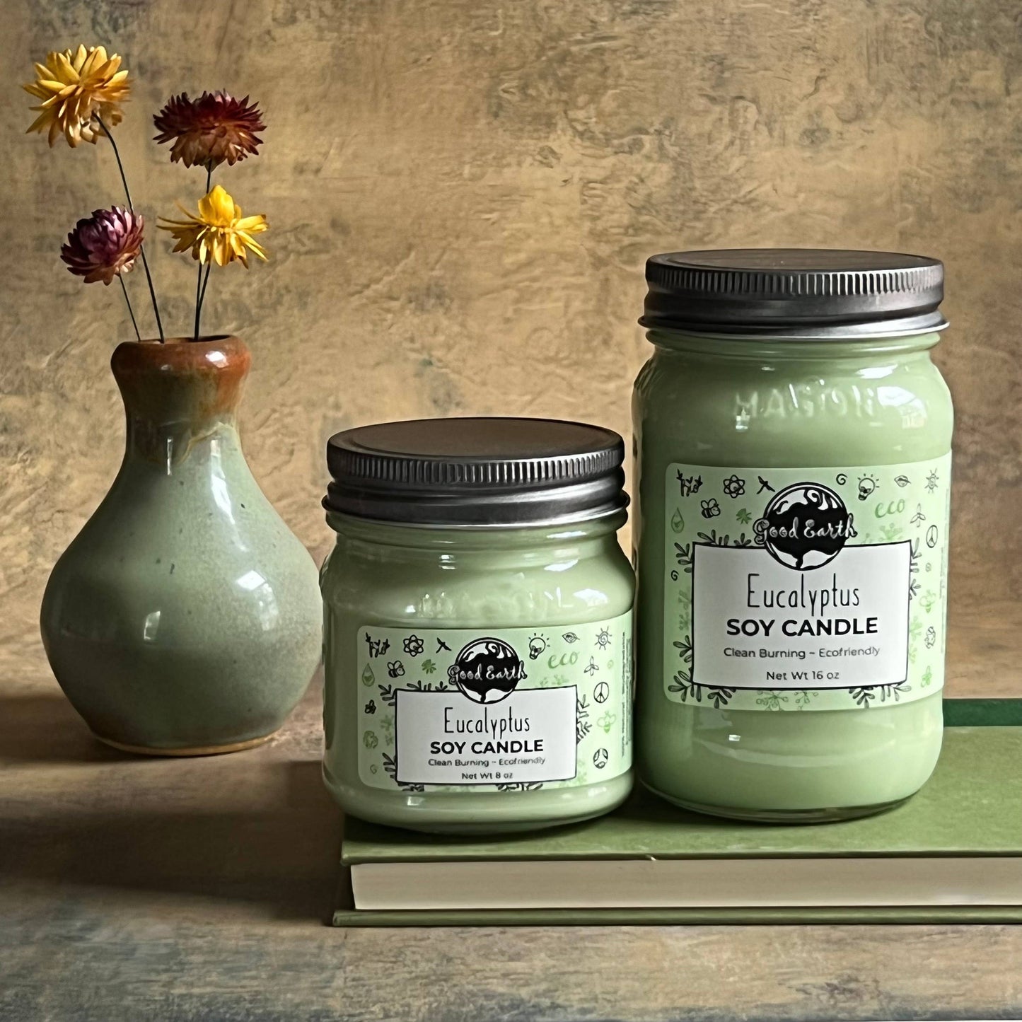 Good Earth Soap - Eucalyptus Soy Candle