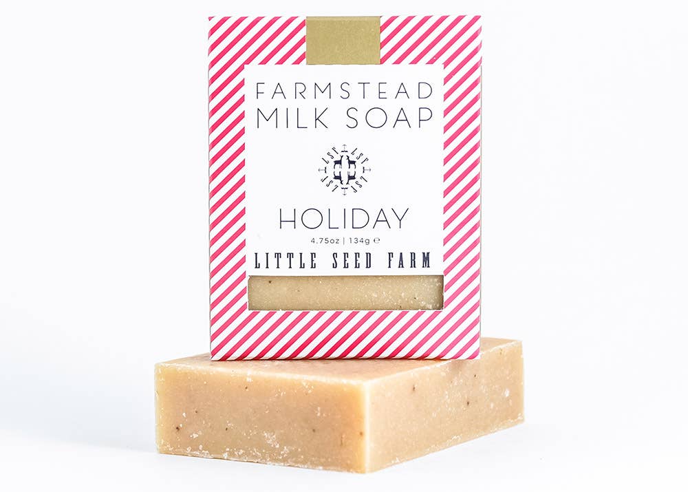 Little Seed Farm - Goat's Milk Holiday Bar Soap
