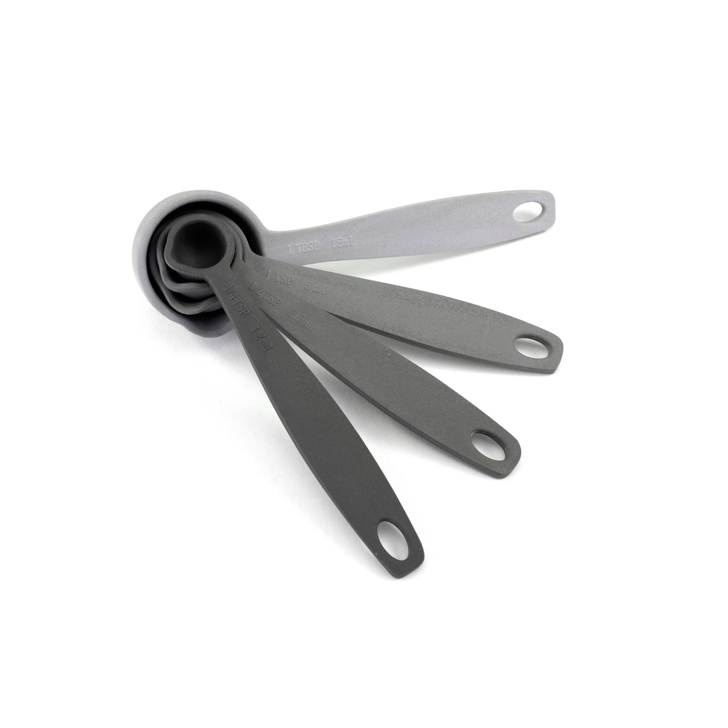 Bamboozle - Measuring Spoons: Tonal Gray