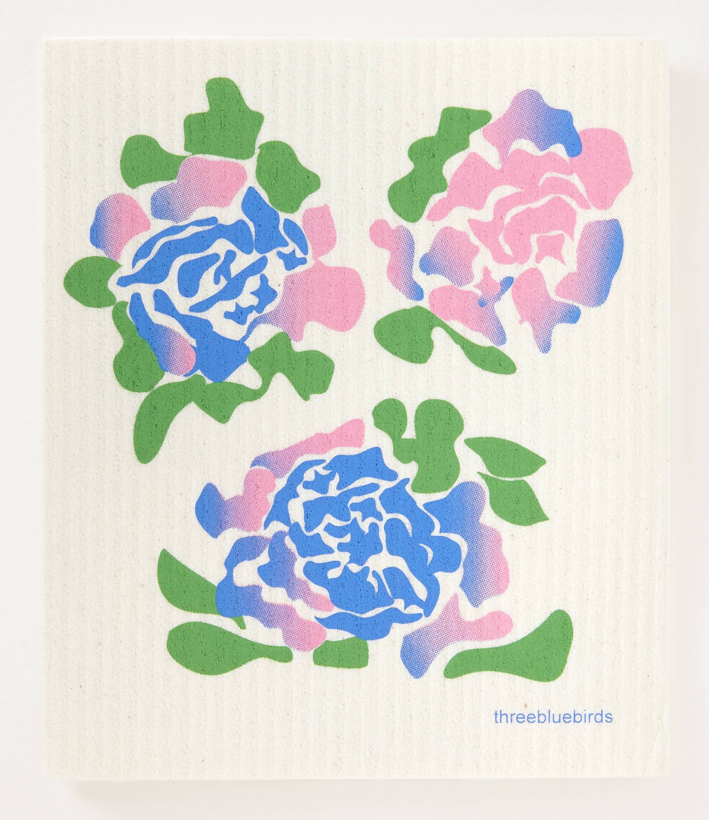 Three Bluebirds Swedish Dishcloths