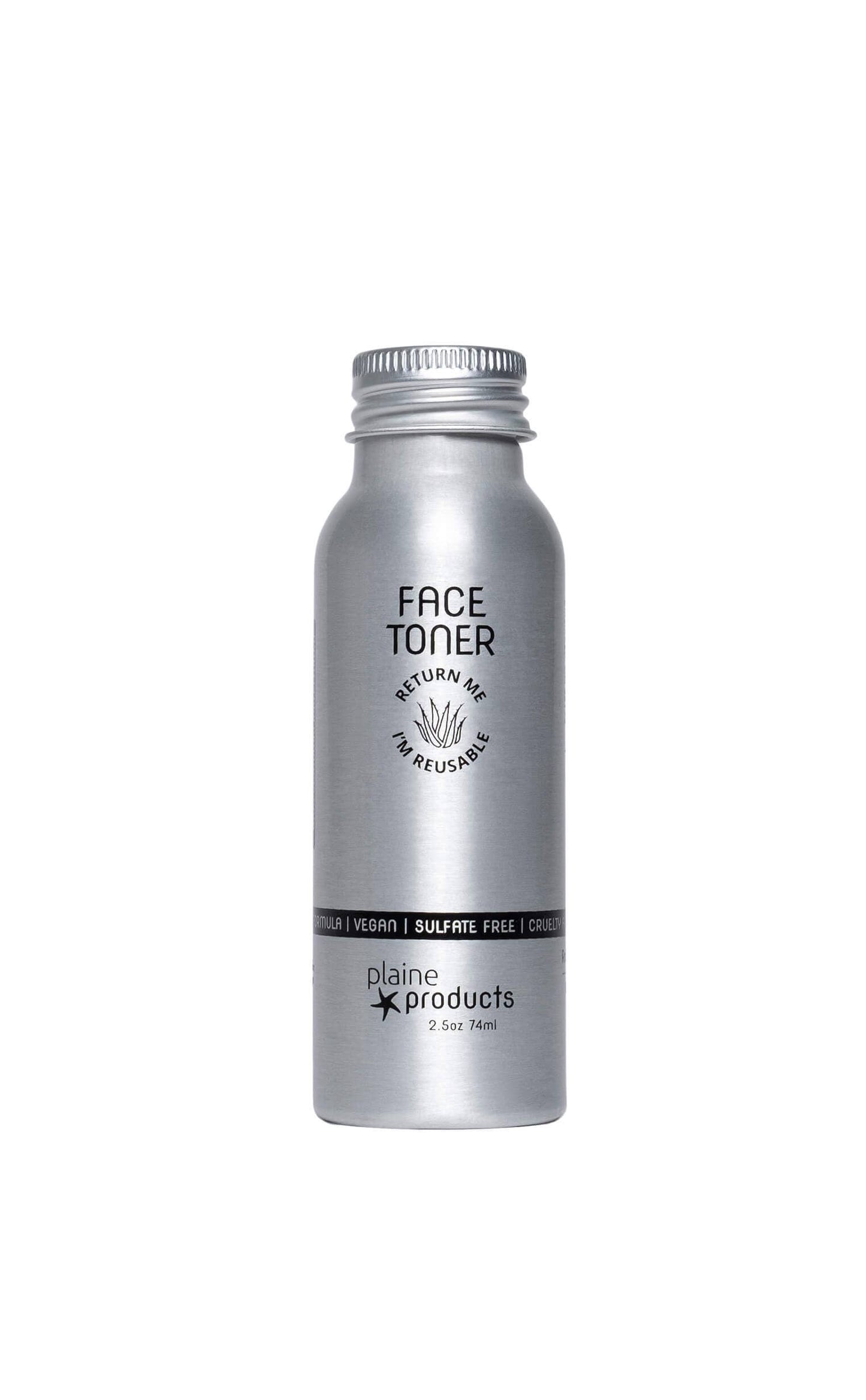 Plaine Products - Face Toner 2.5oz (pump not included)