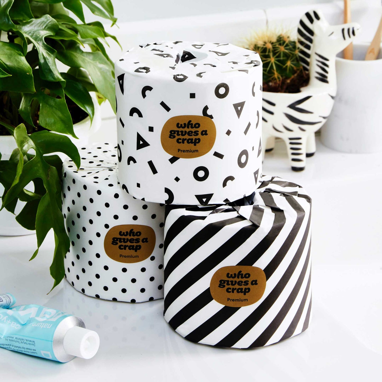 Premium 100% Bamboo Toilet Paper