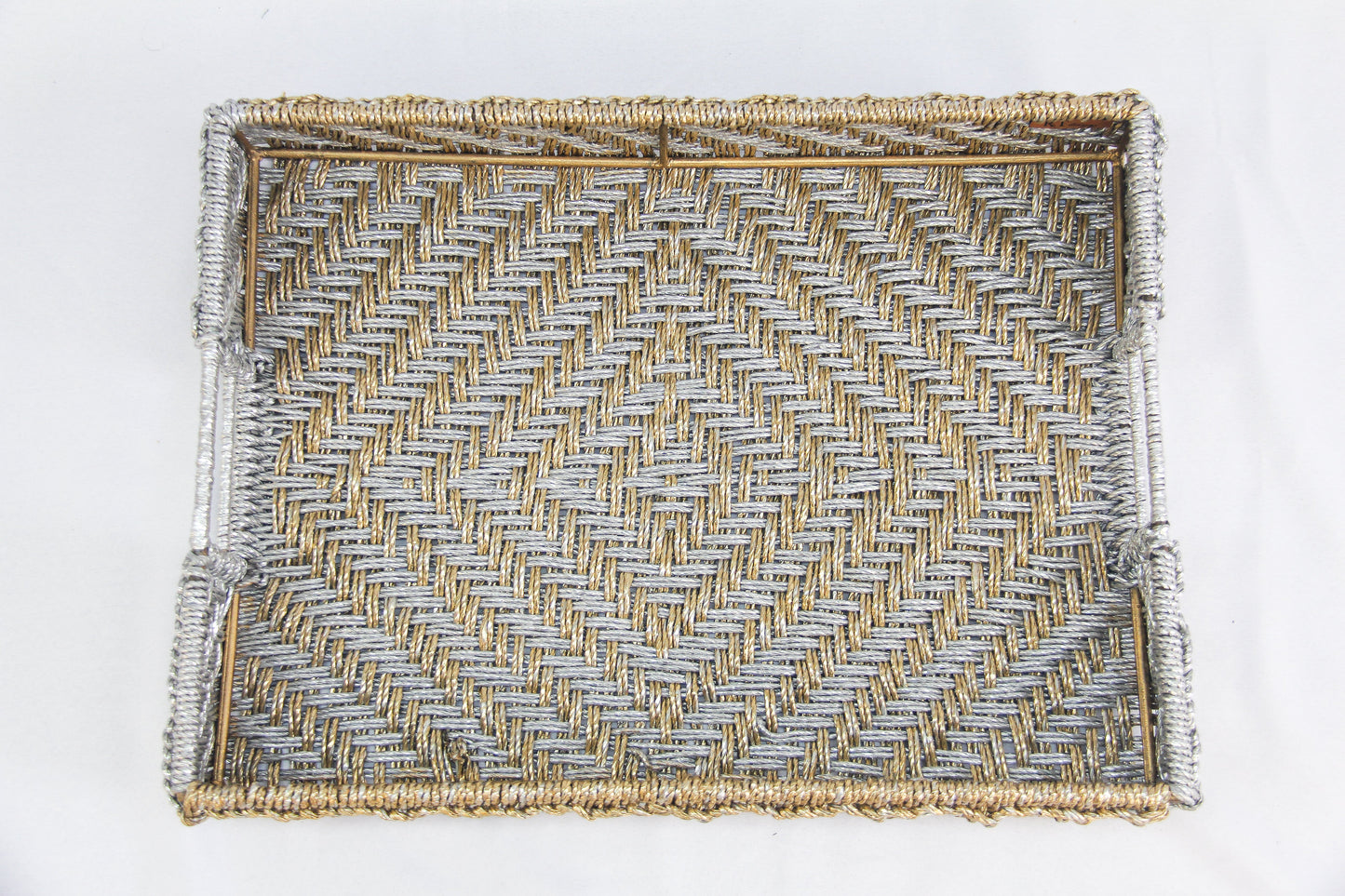 Chandni Upcycled Gold & Silver Trays