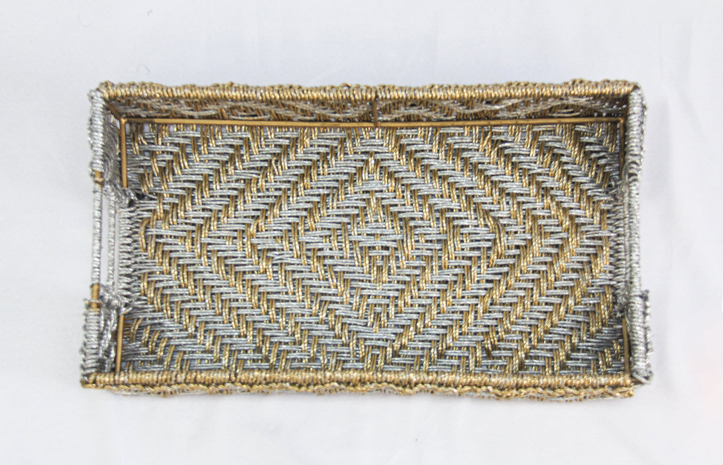 Chandni Upcycled Gold & Silver Trays