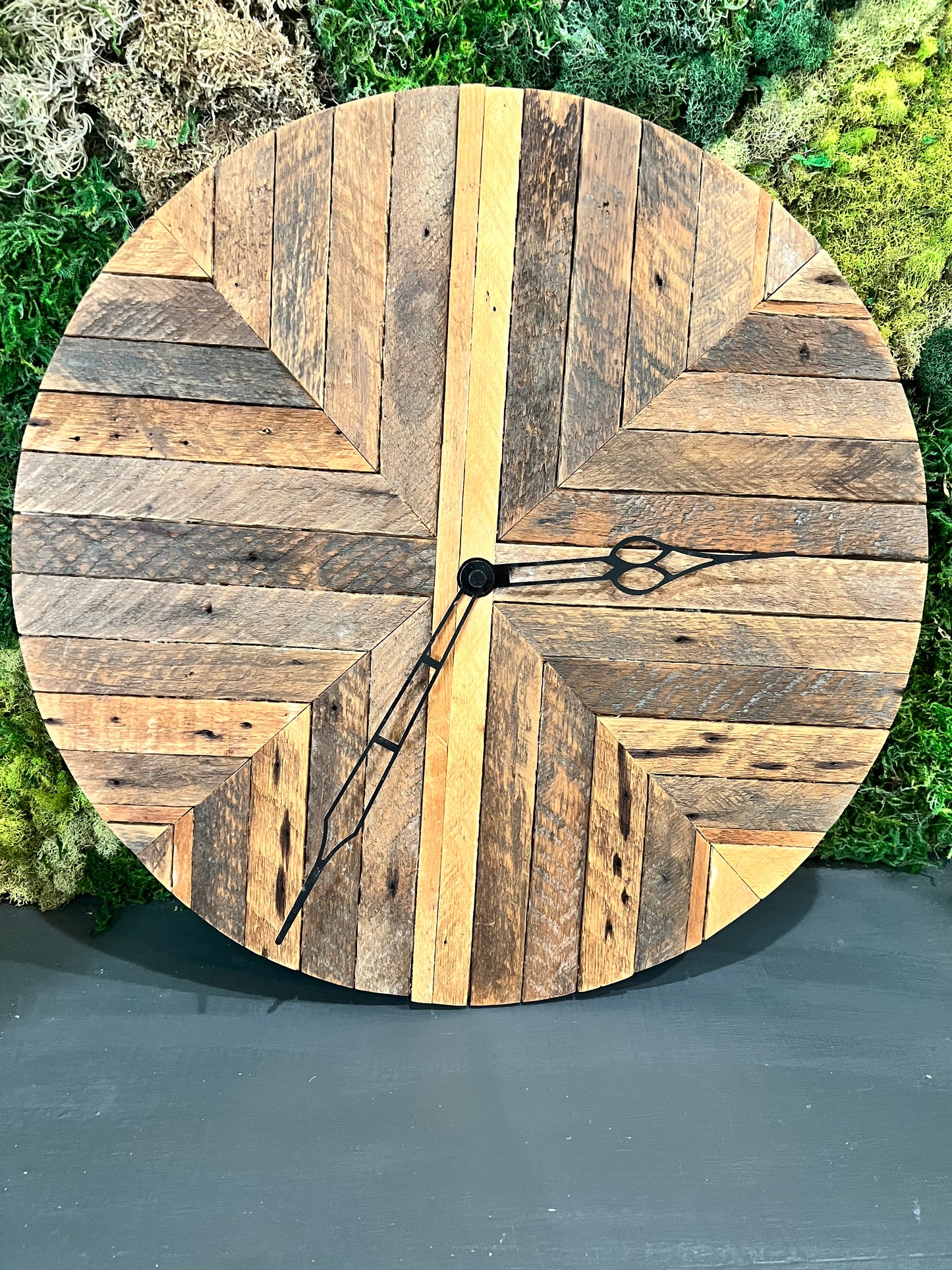 Reclaimed Wood Clock