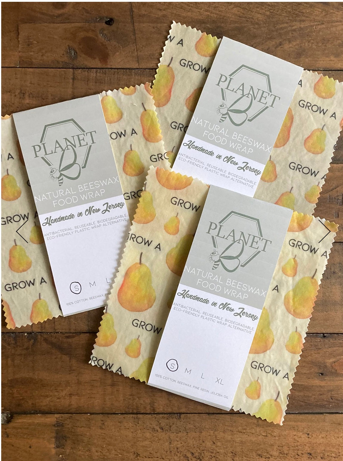 Planet B - Beeswax Wrap Starter Set