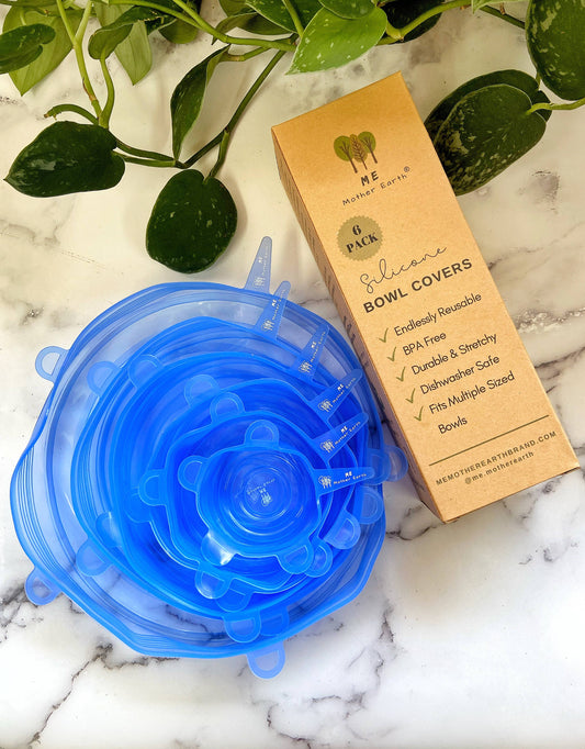 Me.Mother Earth - Silicone Bowl Covers 6-Pack