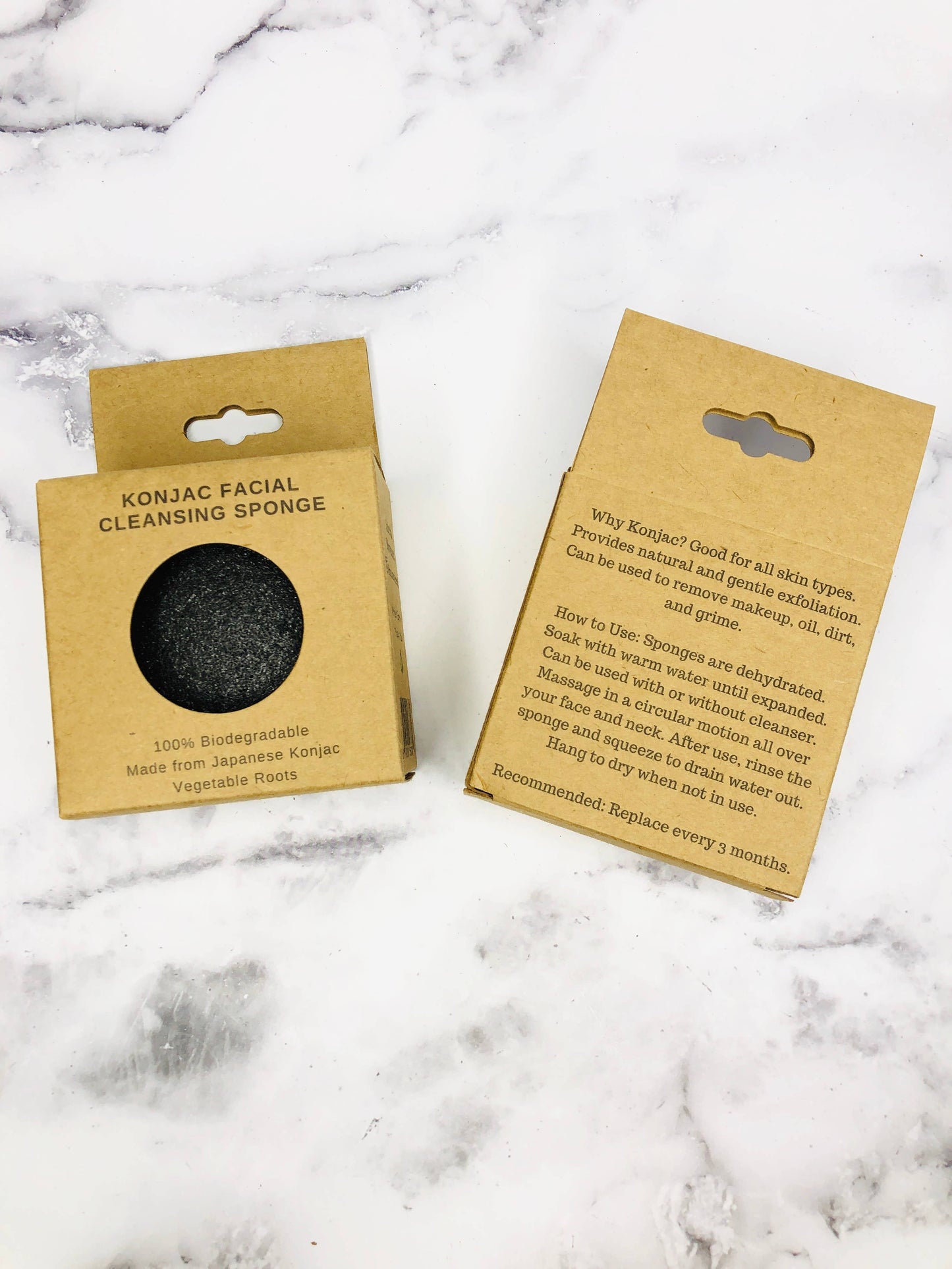 Me.Mother Earth - Konjac Sponge Biodegradable Charcoal