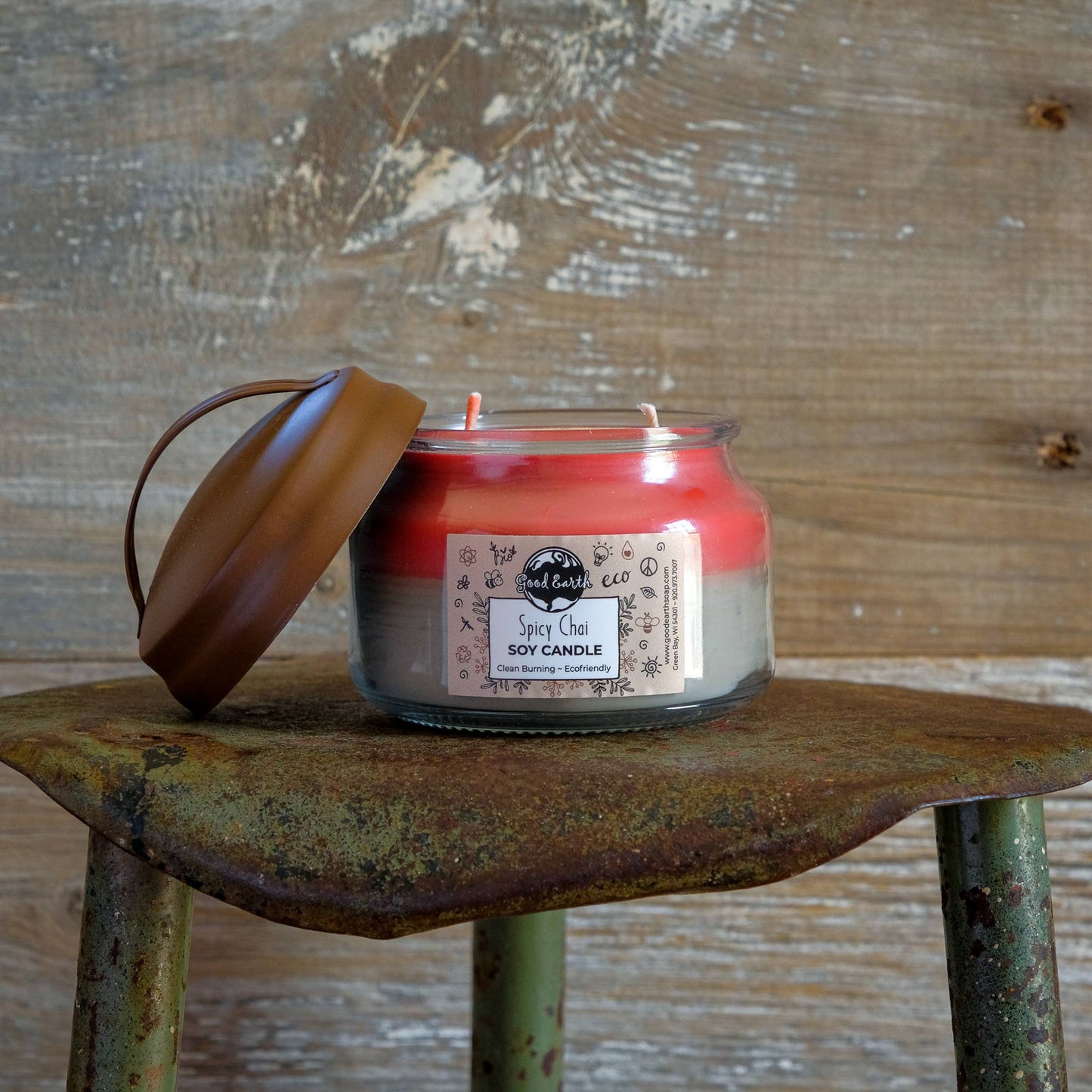 Good Earth Soap - Spicy Chai Apothecary Soy Candle