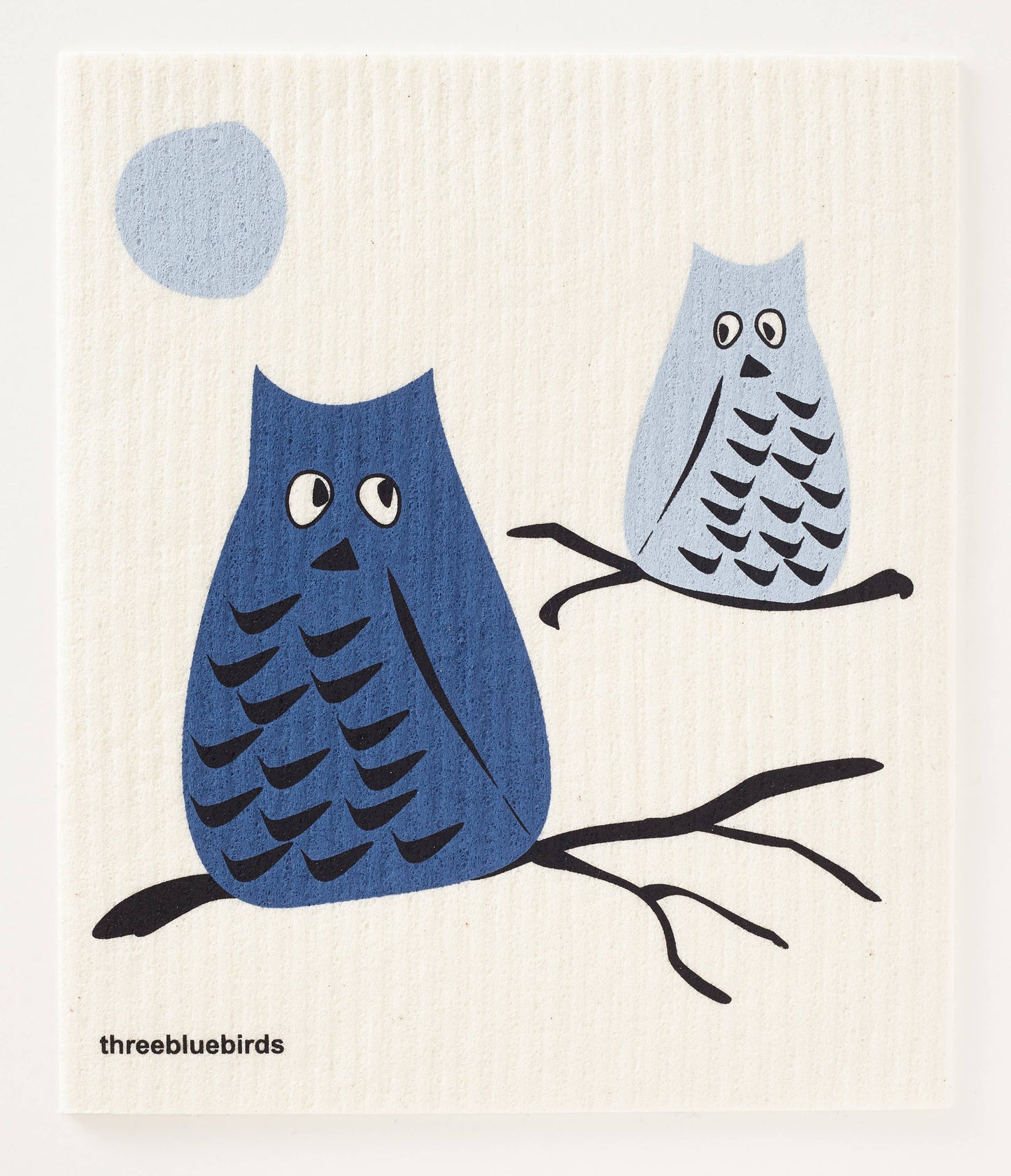 Three Bluebirds Swedish Dishcloths