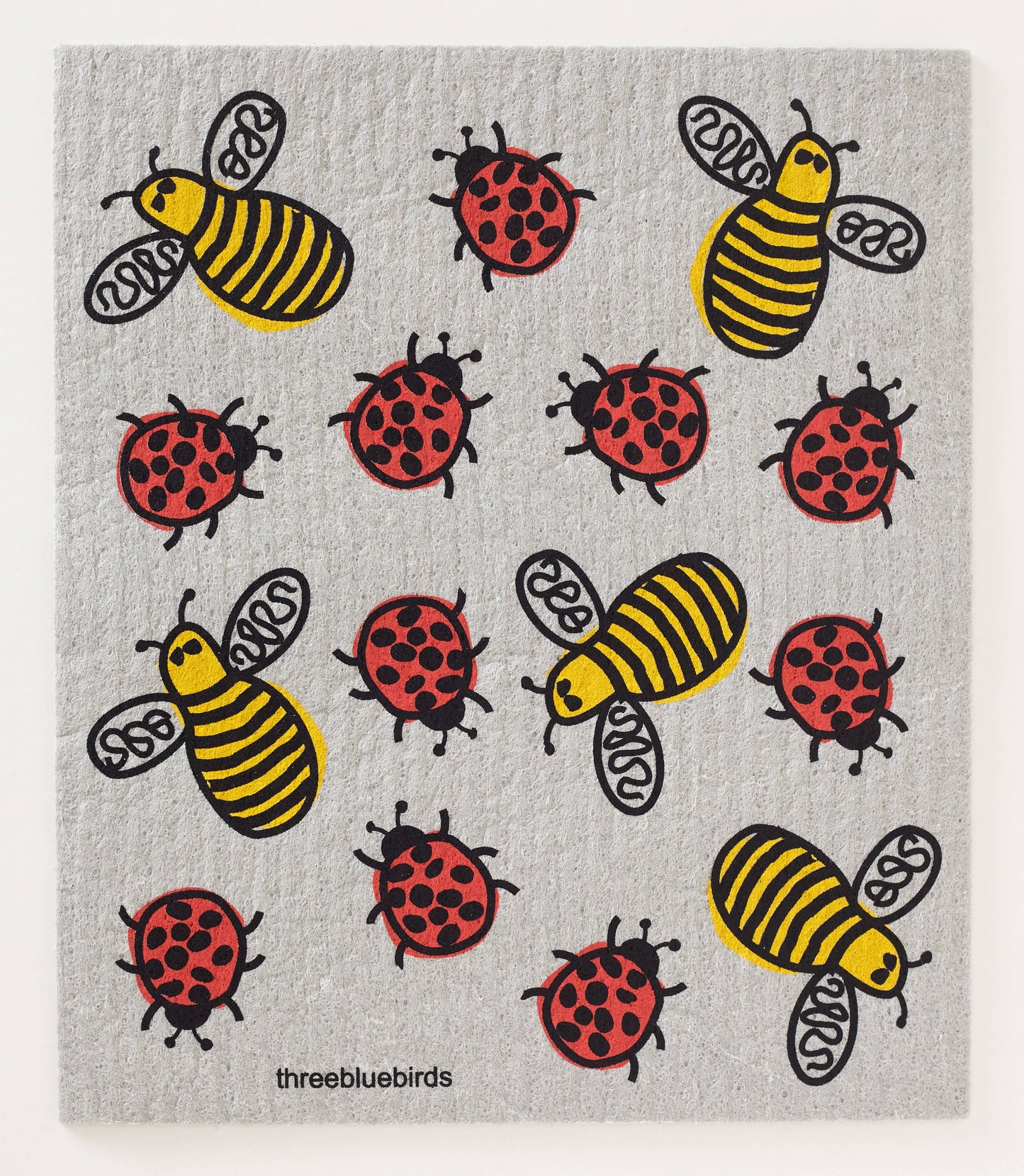 Three Bluebirds Swedish Dishcloths