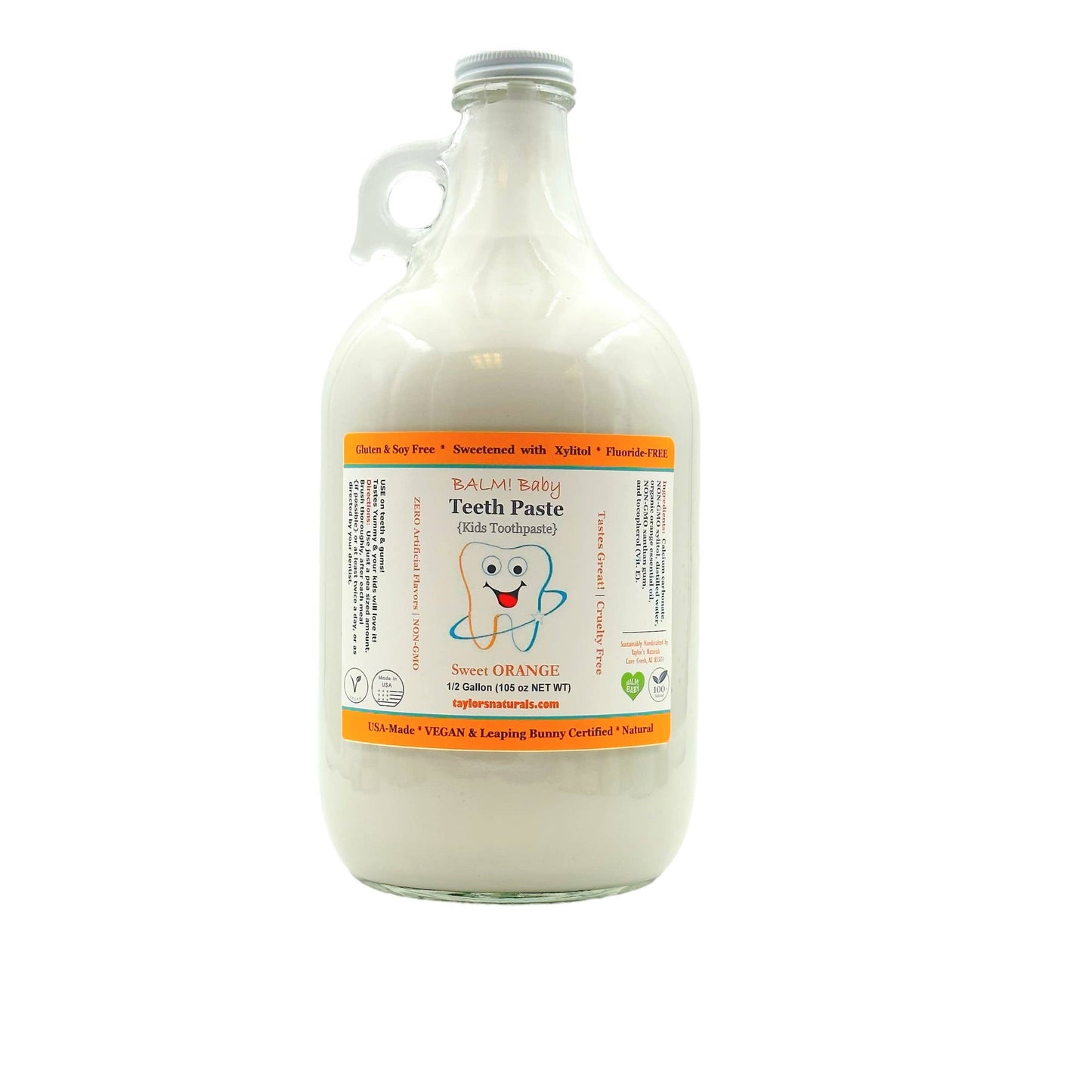 Taylor's Naturals - BALM! Baby - Kids Toothpaste REFILL oz